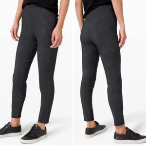 Lululemon Here to There High-Rise 7/8 Pants Black Crosshatch Size 4